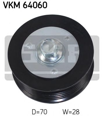 VKM 64060 SKF Ролик модуля натягувача ременя1